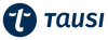 The Tausi logo is a unique design of a lower case