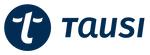 The Tausi logo is a unique design of a lower case