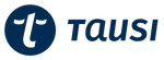 The Tausi logo is a unique design of a lower case 